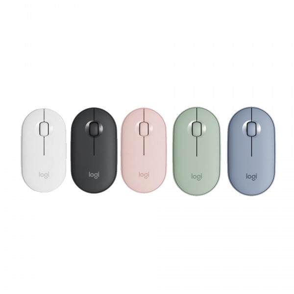 Logitech Pebble M350 Mouse Wireless Bluetooth Slim Silent