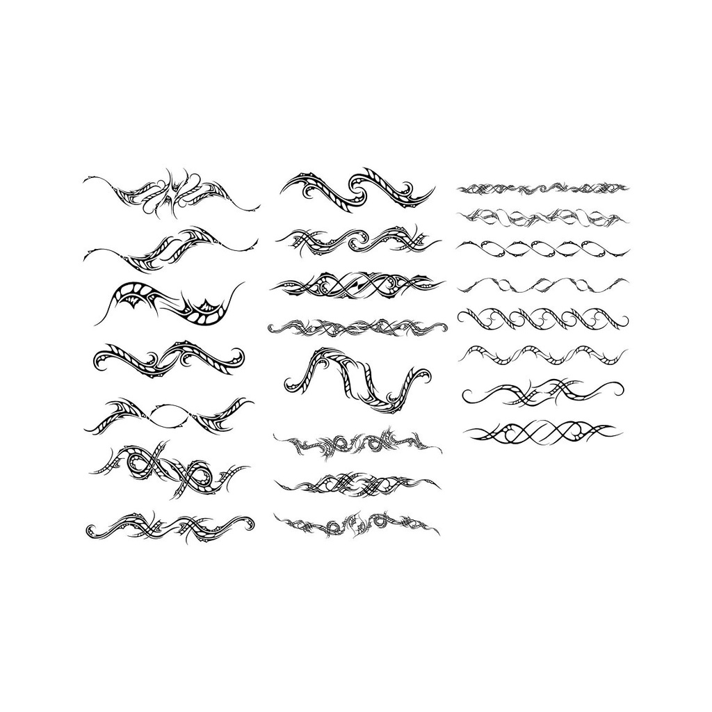 Procreate Brush - 350 Tattoo Toolkit Elements