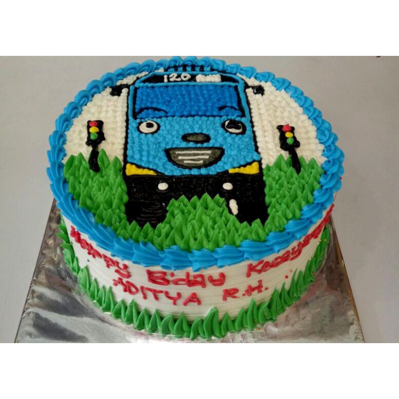 CAKE ULTAH KARAKTER TAYO
