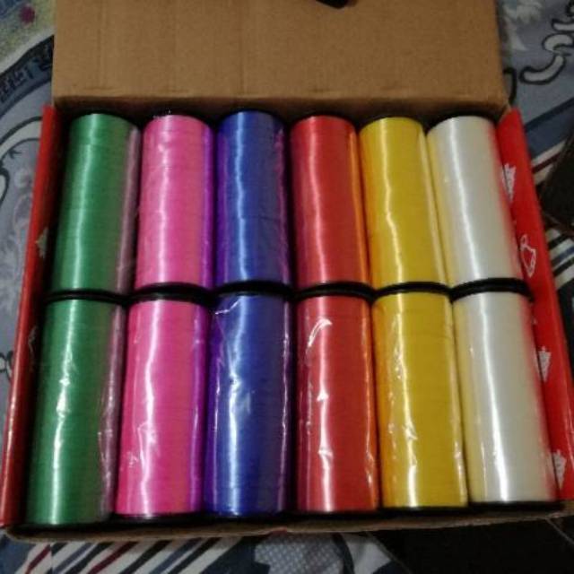 

PITA BALON RIBBON. 1 DOS. ISI 12 PCS