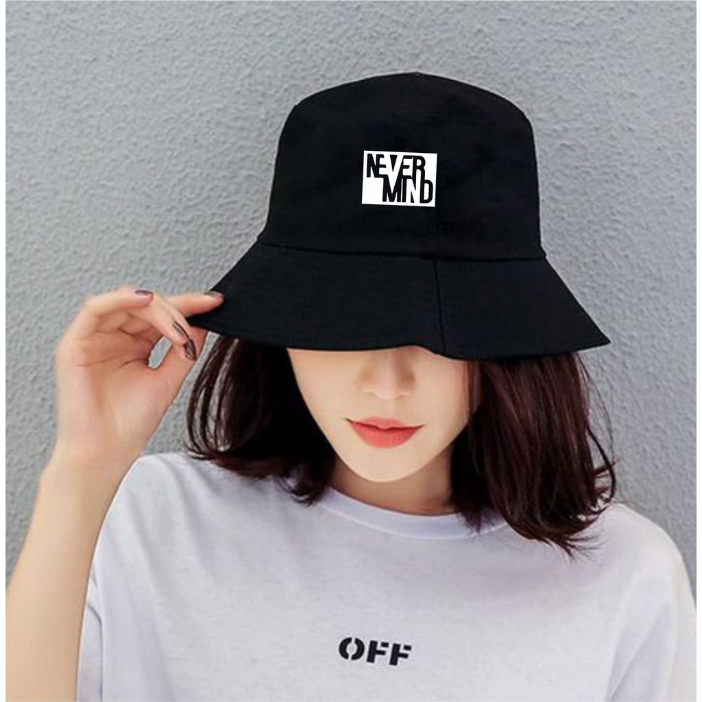 Topi Bucket Bolak Balik - Topi Bucket Pria Original - Topi Bucket Pria Wanita Dewasa Distro Original