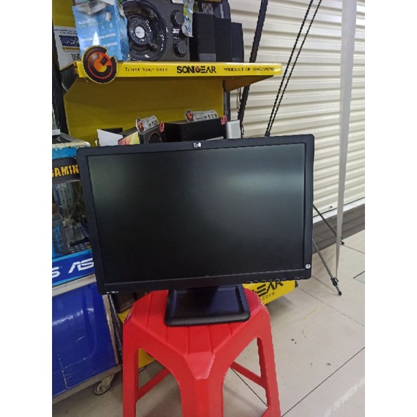 Led monitor Hp 22 inc full widescreen mantap