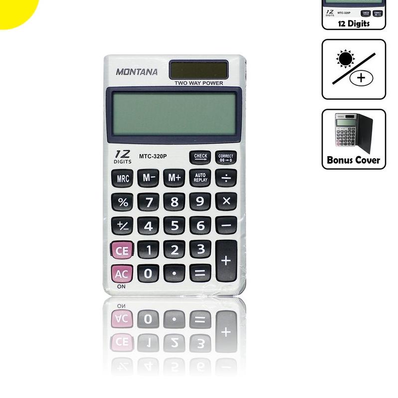 

TREN BARU Calculator / Kalkulator Montana MTC 320 P/ 12 Digits