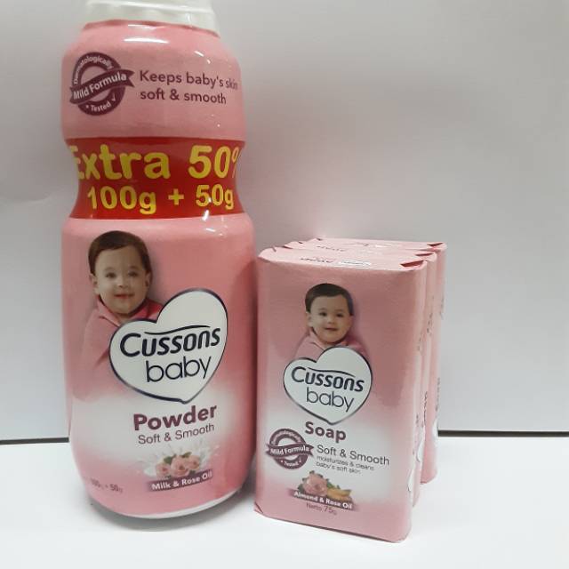 Paket Bedak & Sabun bayi