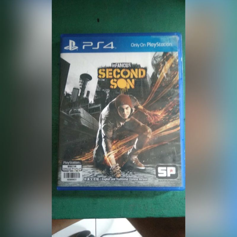 Kaset PS 4 In Famous Second Son