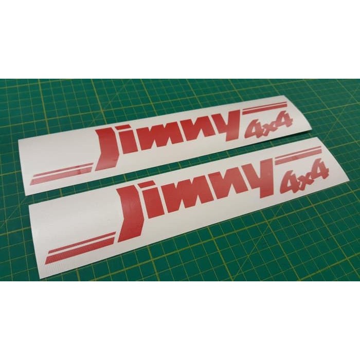 stiker mobil suzuki jeep jimny katana 4x4 off road