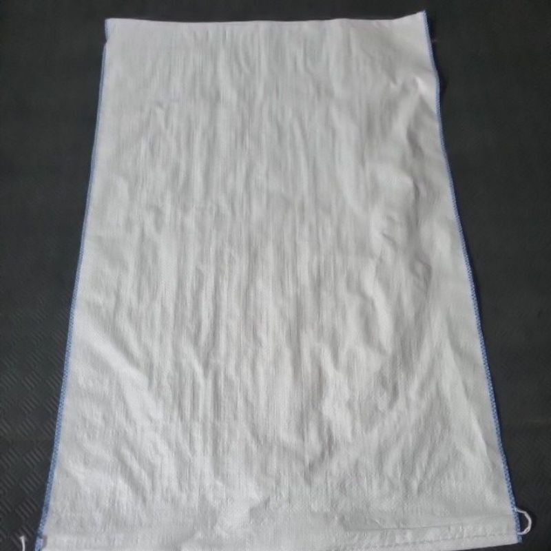 Karung Plastik Polos / Doff / Putih Susu Uk 50Kg ( 56x90 cm)