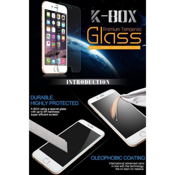 Tempered Glass K-Box Clear Anti Gores Vivo Y21 Lama / Y23 Y28 / Y33 / Y35 / Y37 / Y65 / Y69 KBOX