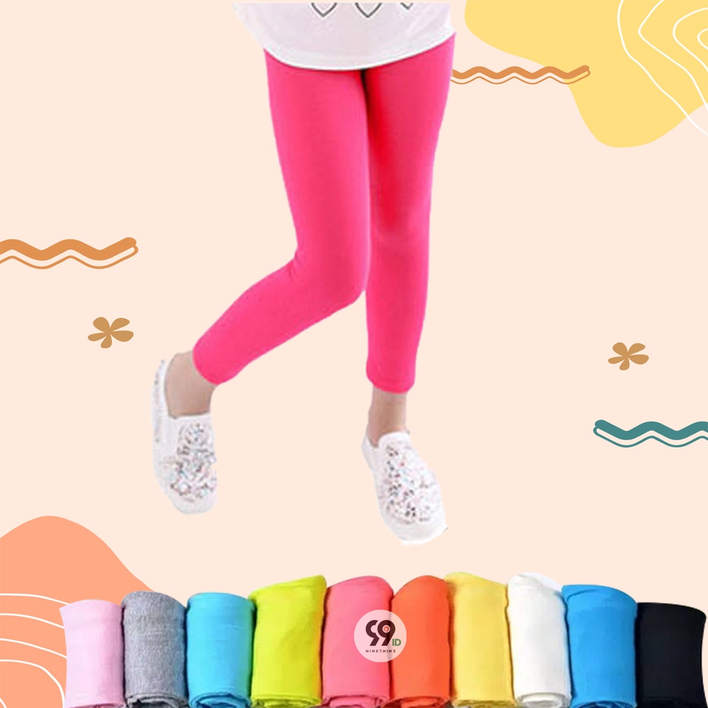 LEGGING ANAK POLOS / celana legging anak / legging anak murah