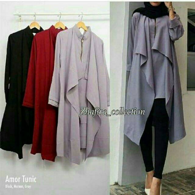 AMOR TUNIK BAJU ATASAN FASHION MUSLIM 82 Shopee AMOR TUNIK BAJU ATASAN FASHION MUSLIM 82 Shopee