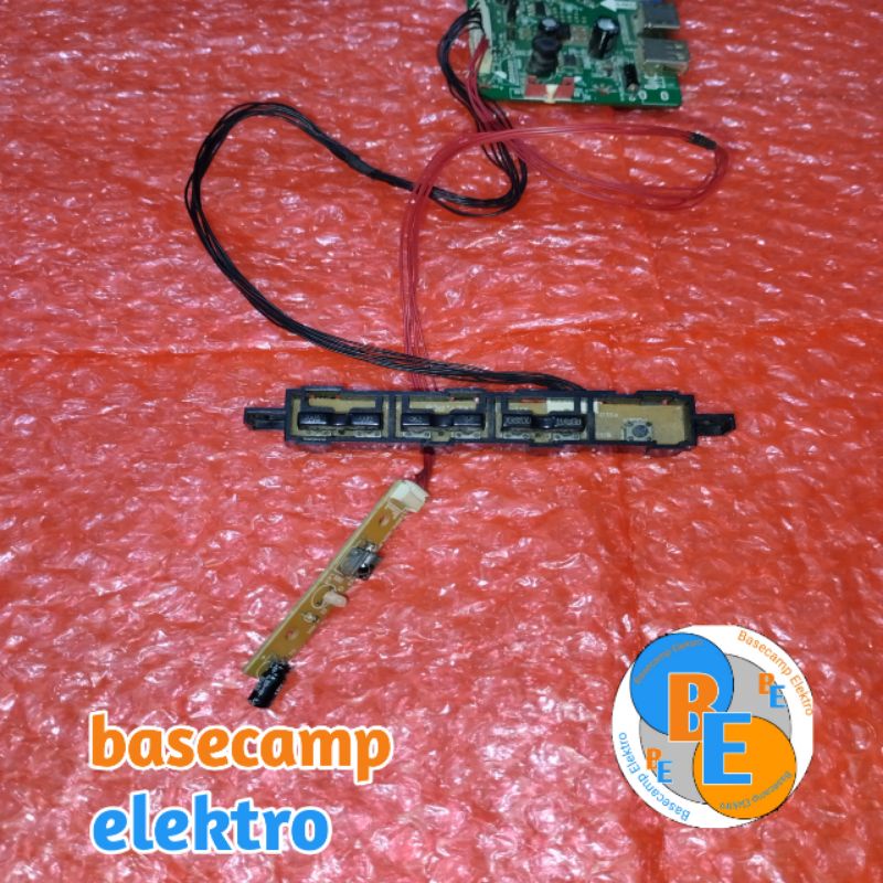 Modul Pcb Sensor Tombol TV LED CHANGHONG LED22C2600 Sensor TV LED CHANGHONG LED22C2600 Tombol TV LED