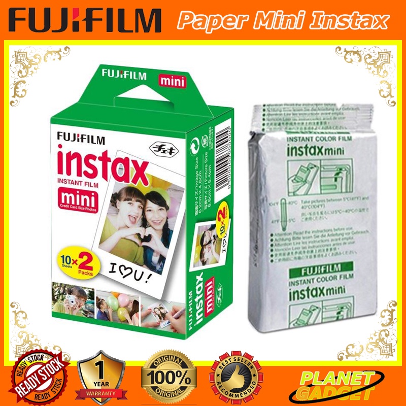 FUJIFILM INSTAX MINI PAPER INSTAX - REFILL INSTAX FUJIFILM INSTAX
