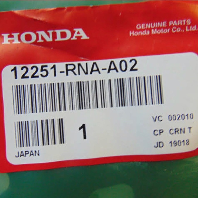 12251 RNA Paking Packing Gasket Cylinder Head Honda Civic FD FD1 1.8 1800cc 2006-2011 FB FB2 2012-2015 CRV GEN 3 RE RE1 2.0 2000cc 2007 2008 2009 2010 2011 2012