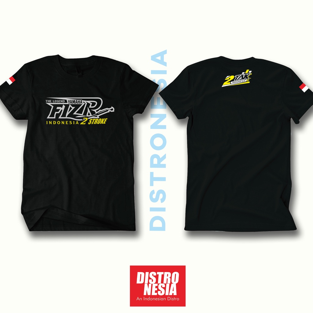 KAOS 2 STROKE FIZ R / BAJU YAMAHA FIZR 2STROKE / KAOS F1ZR 2 TAK INDONESIA