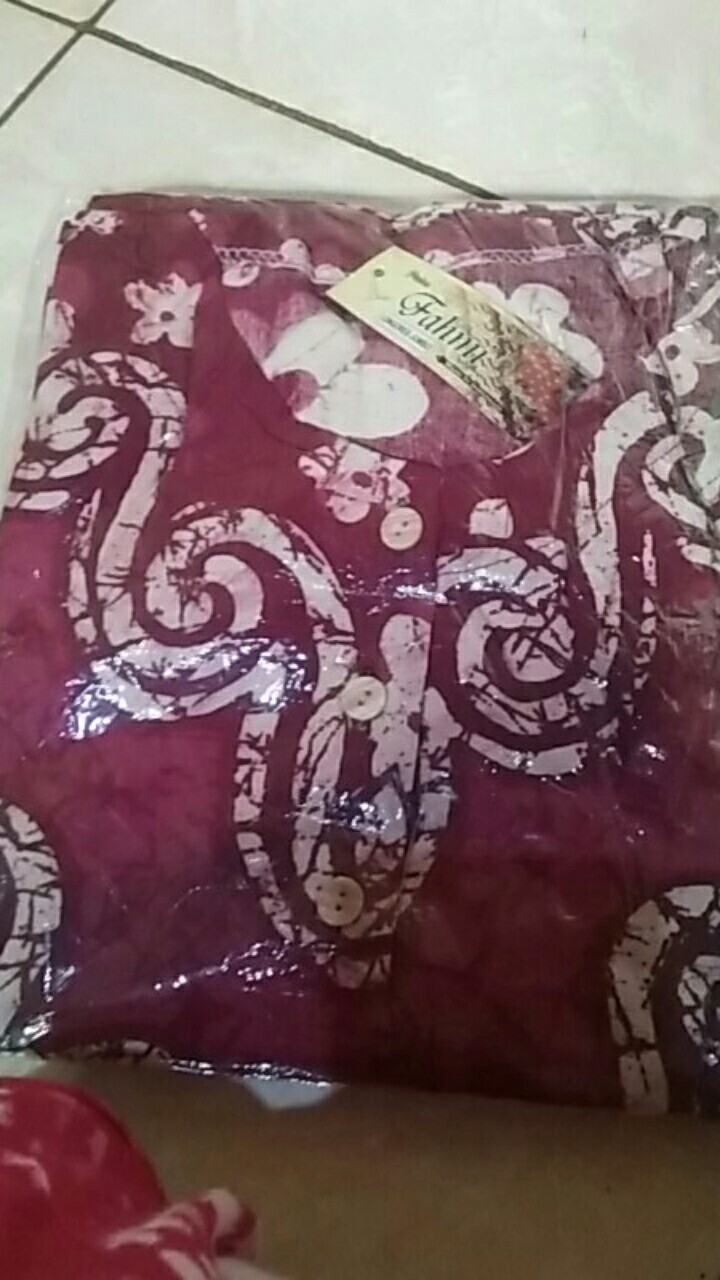 Long Dress Jumbo Analevi Gamis Ibu Muslim Fashion Tangan Panjang Wanita Tidur Murah Batik