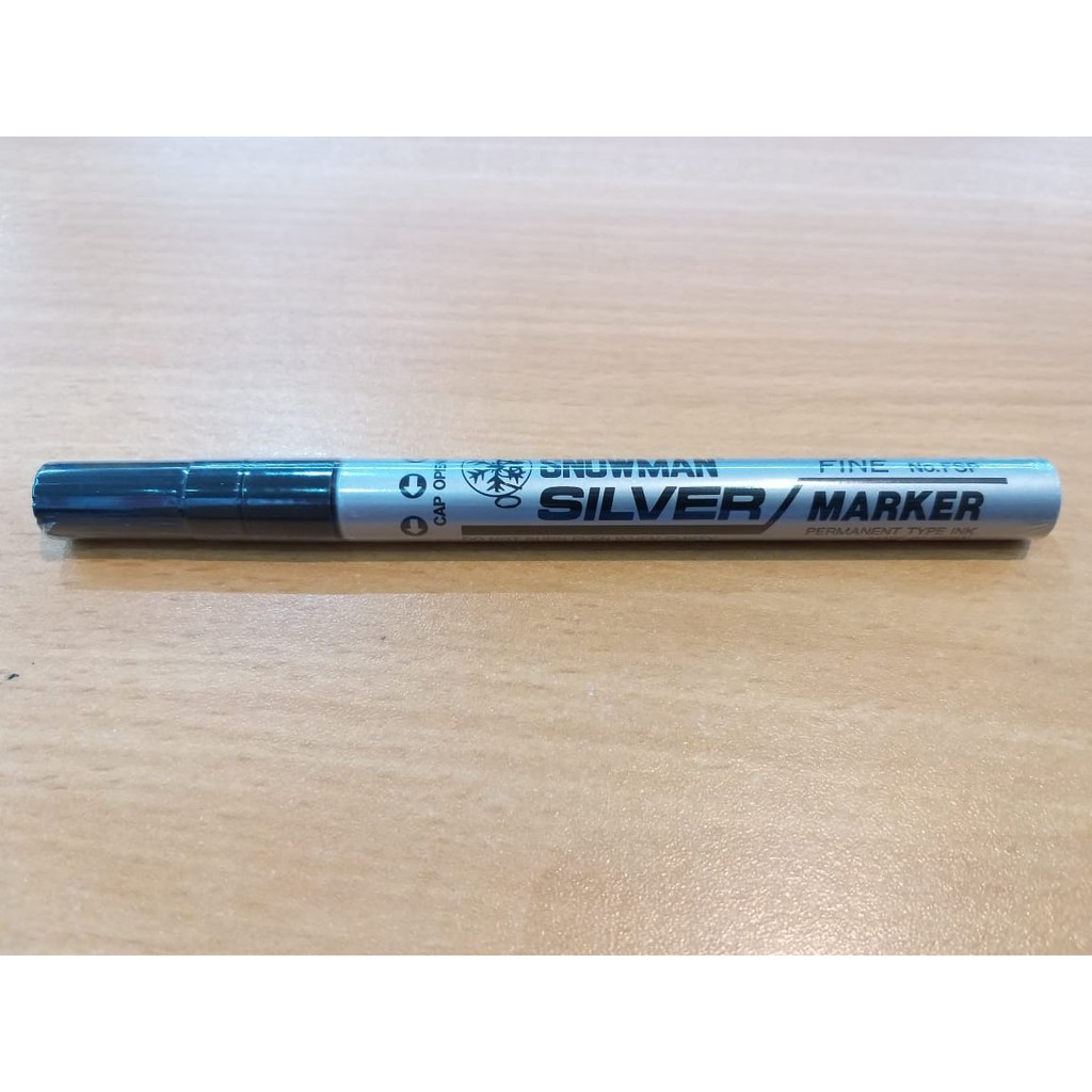 

Paint Marker Snowman Fine Tip Silver FSP 73751003