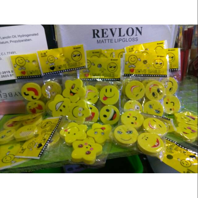 

1 pcs penghapus/stop emoticon random