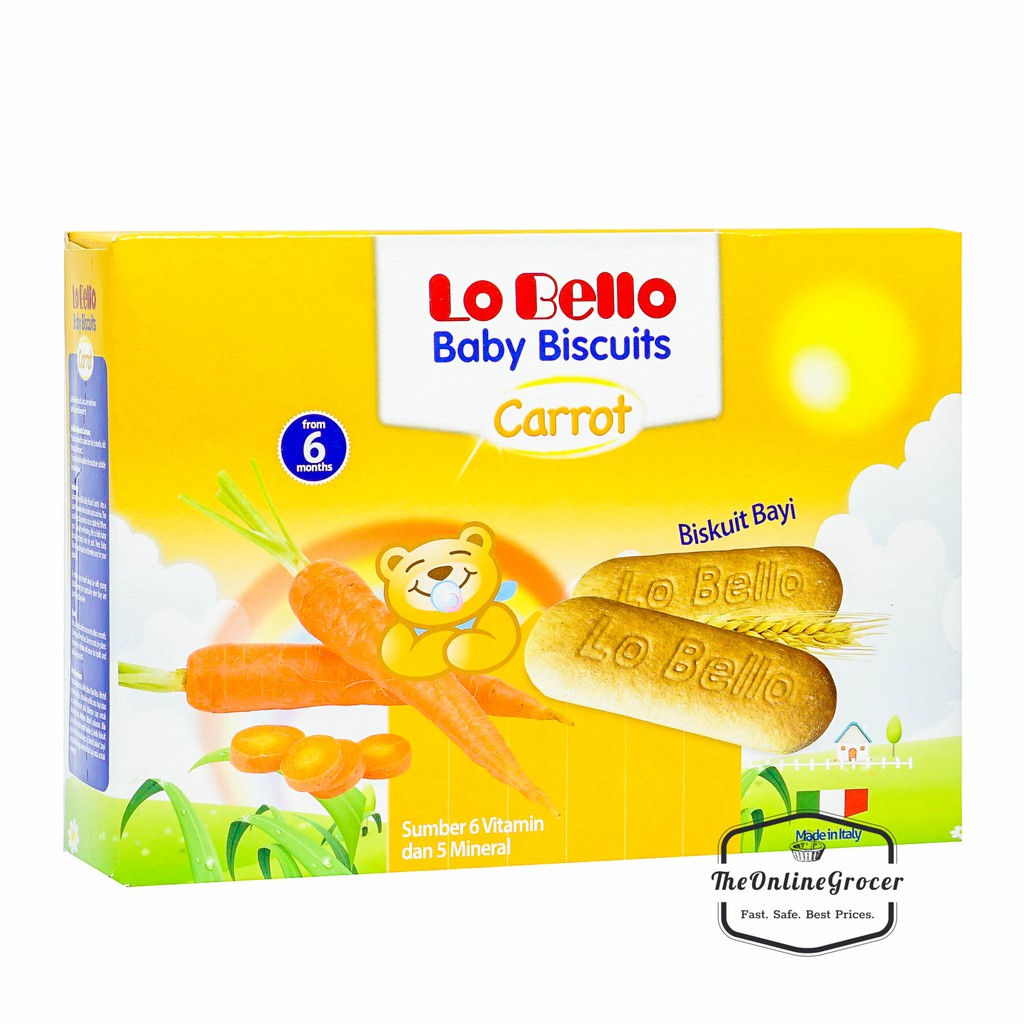 Lo Bello Biscuit Bayi/Makanan Bayi 200gr