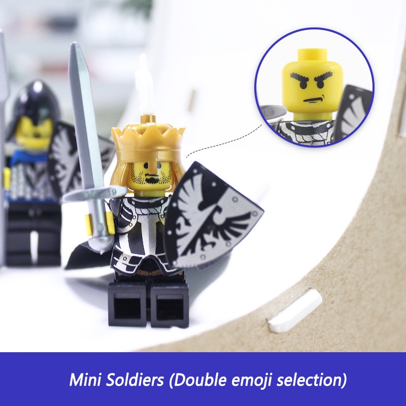 Ax9808 Mainan Action Figure Shadow Knights Minifigures Untuk Hadiah Anak