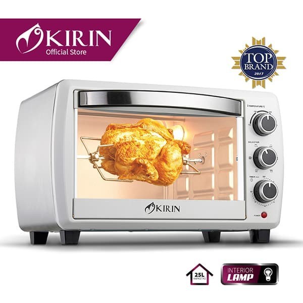 KIRIN BEAUTY OVEN KBO - 250 RA / OVEN LISTRIK/WARNA PUTIH