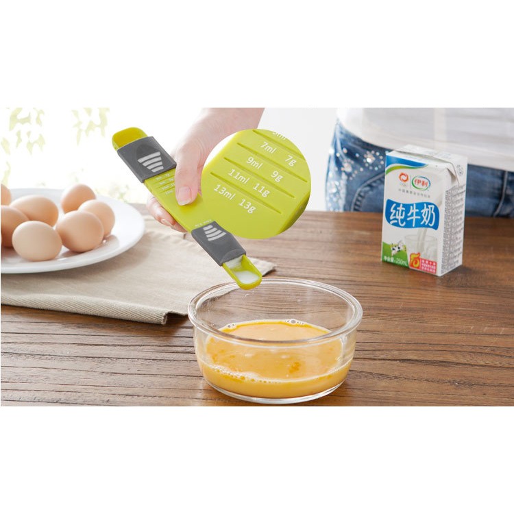 SENDOK TAKARAN GESER / SLIDING MEASURING SPOON / ALAT TAKARAN