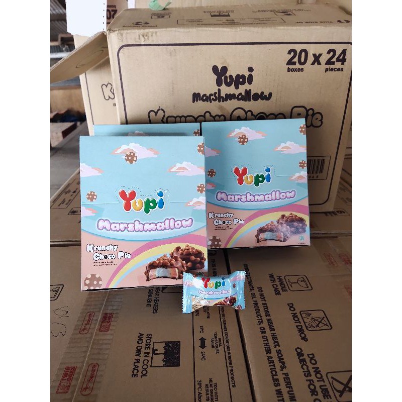 Yupi Marshmallow Krunchy Choco Pie