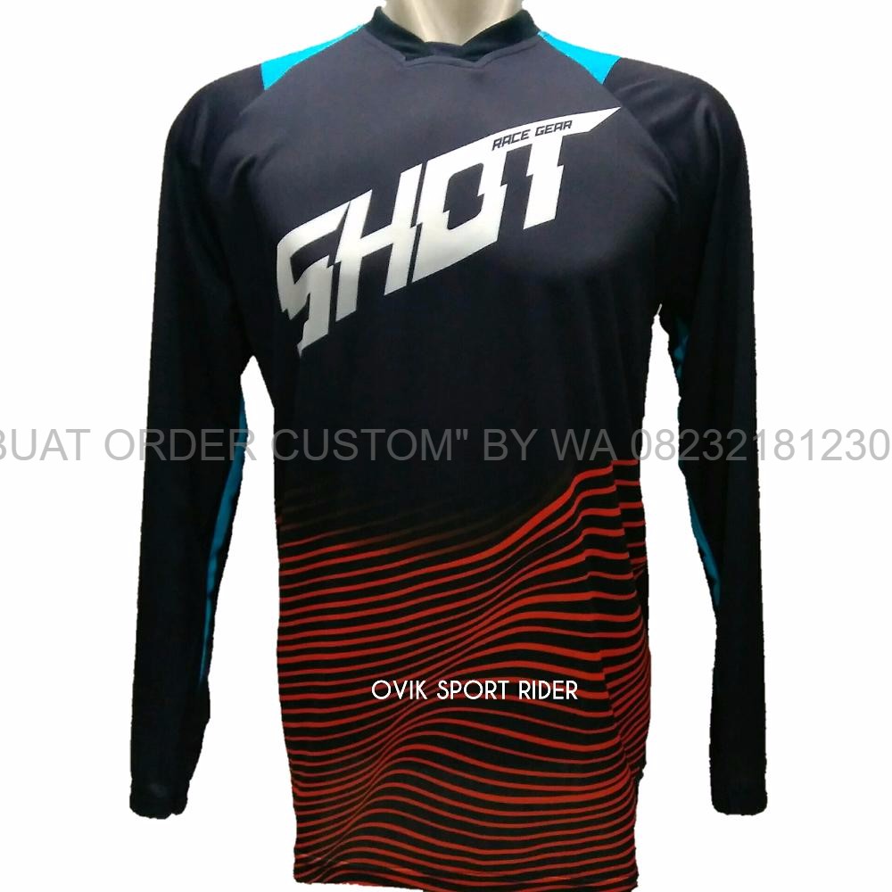 DESAIN CUSTOM Jersey Sepeda Cross Trail Dh Kawasaki Shopee Indonesia