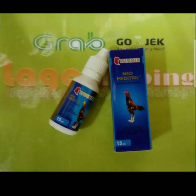 MEDITRIL WINNER 15ml winner obat medion ayam burung sakit snot cholera mata berair