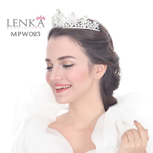 [BISA COD] MAHKOTA HEADPIECE BRIDAL AKSESORIS WEDDING PESTA WANITA MPW023