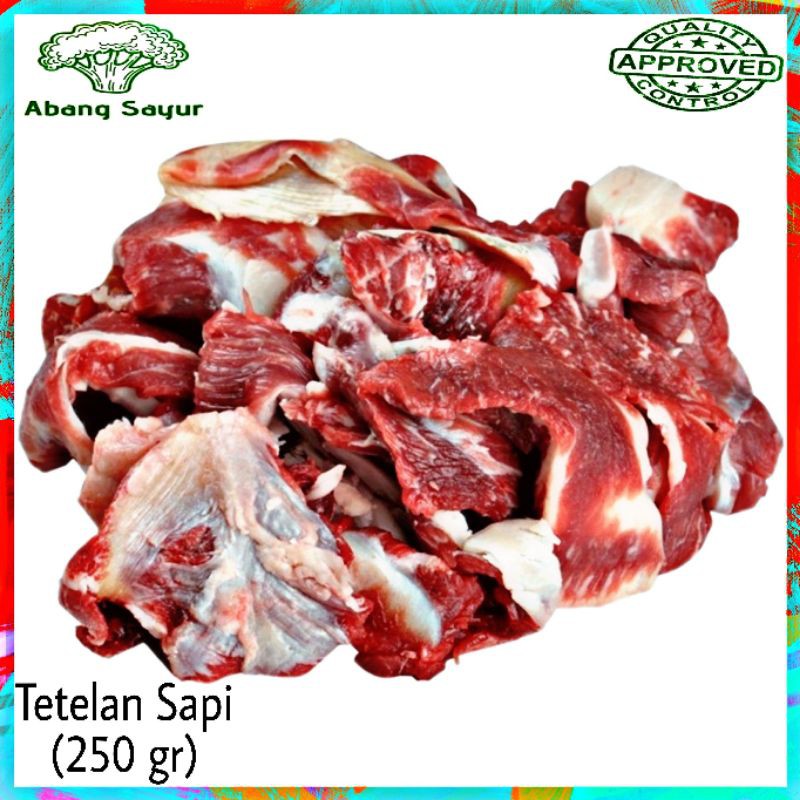 Tetelan Daging Sapi 250gr