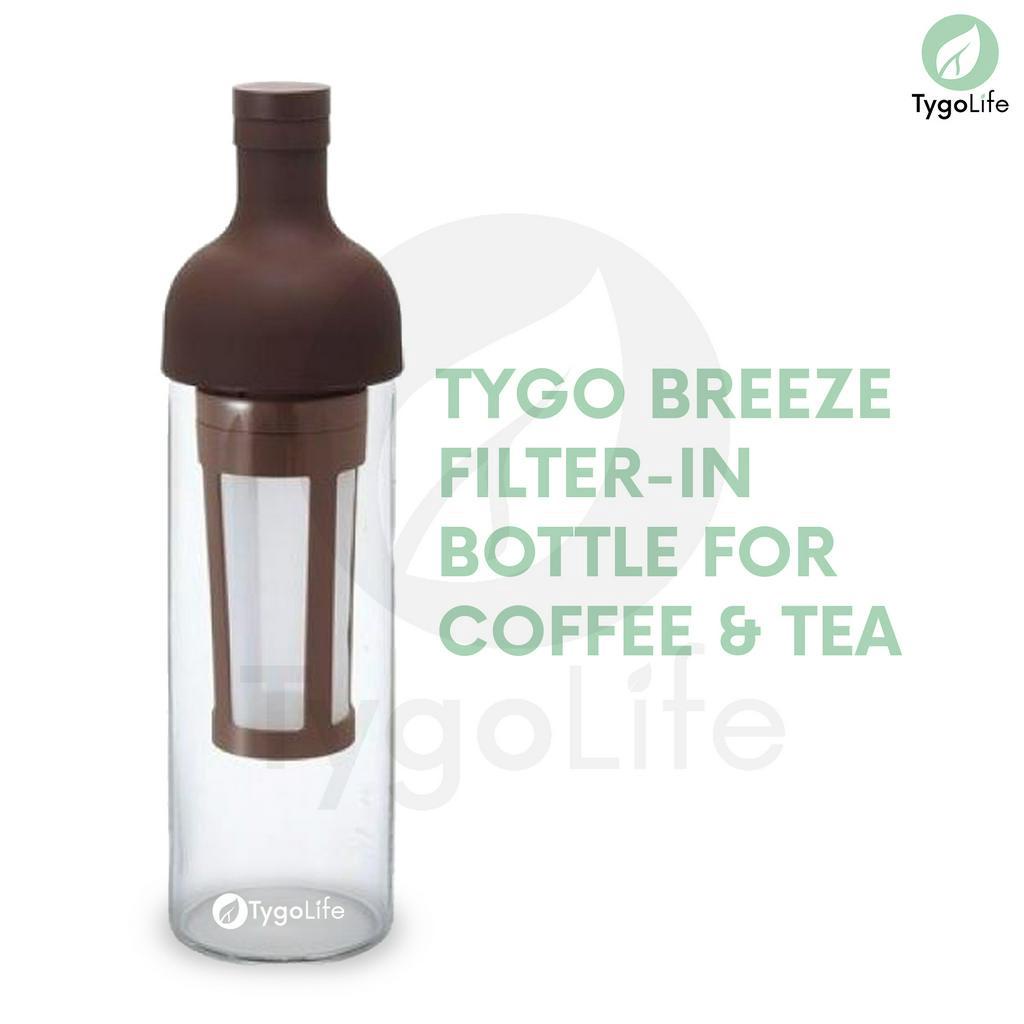 TYGO BREEZE COLD BREW FILTER IN COFFEE TEA BOTTLE FREE BUBBLE WRAP TEBAL