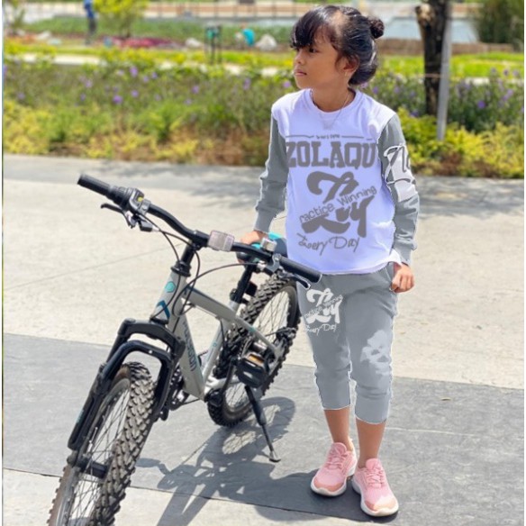 SET SETELAN CELANA ANAK GOWES KID DMR