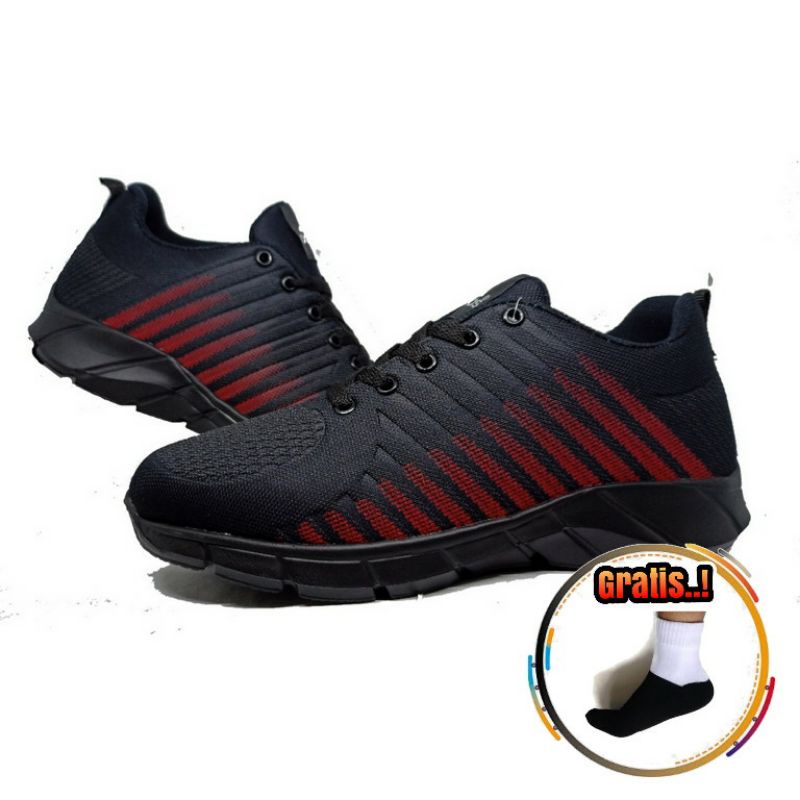 SEPATU SNEAKERS SEKOLAH KEREN ADIDAS ZERO HITAM POLOS PRIA WANITA MODEL SPORTY