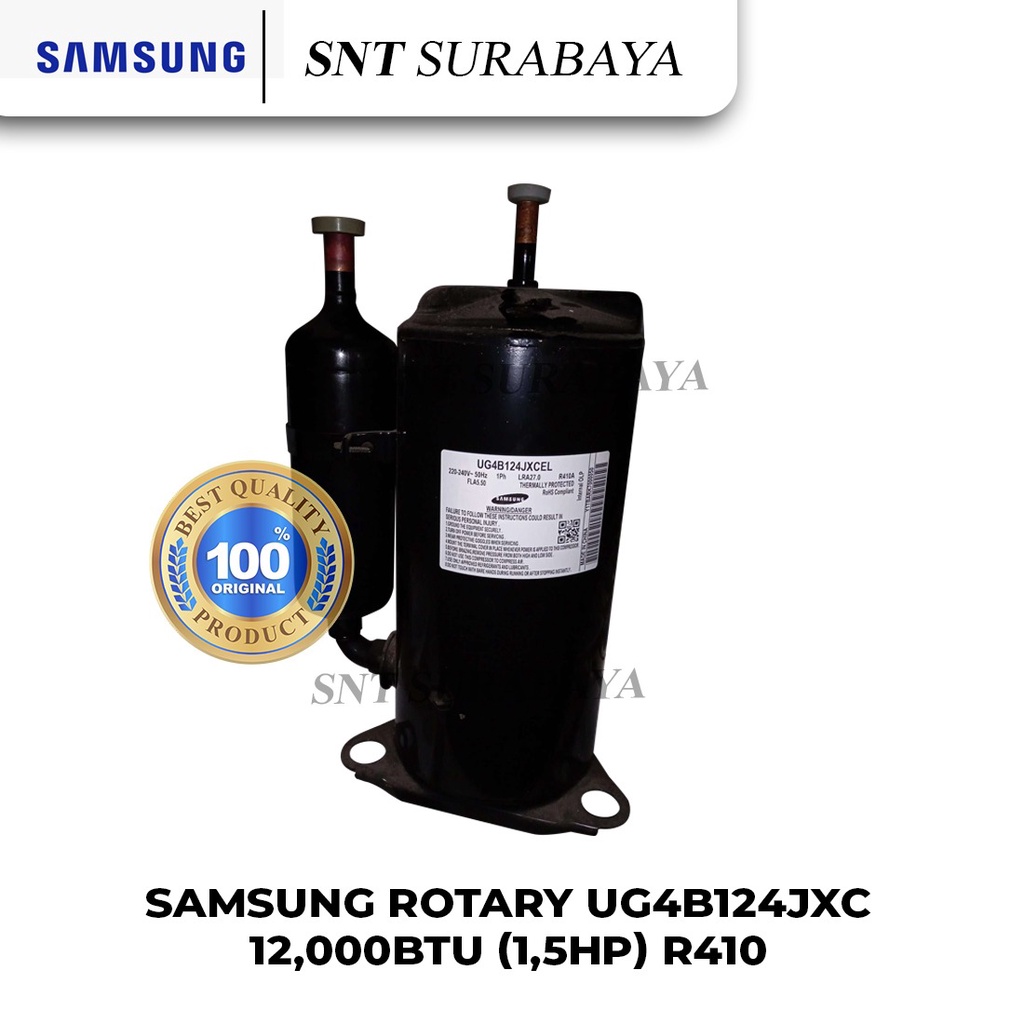 SAMSUNG ROTARY UG4B124JXC 12,000BTU (1,5HP) R410
