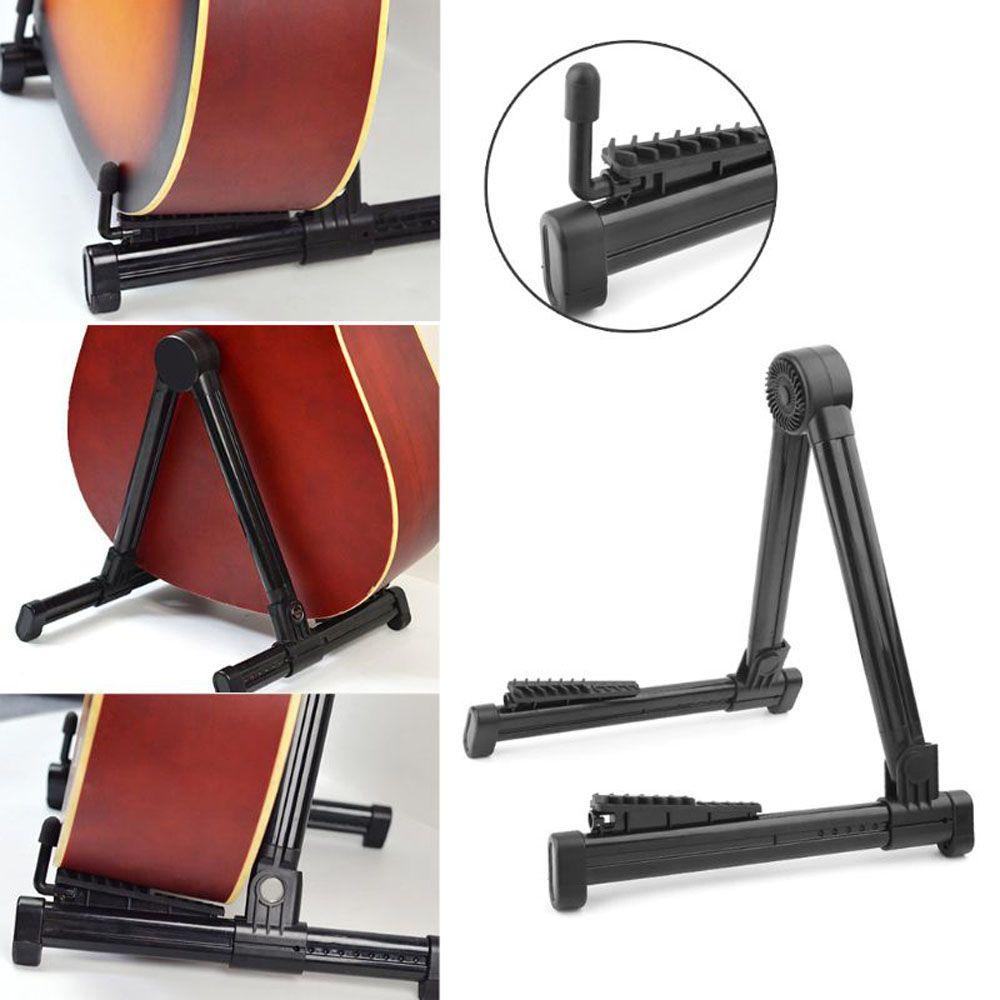 Needway Stand Gitar High Quality Lipat Bass Akustik Listrik Universal Cocok Untuk Semua Gitar Stand Gitar Lipat Anti Selip