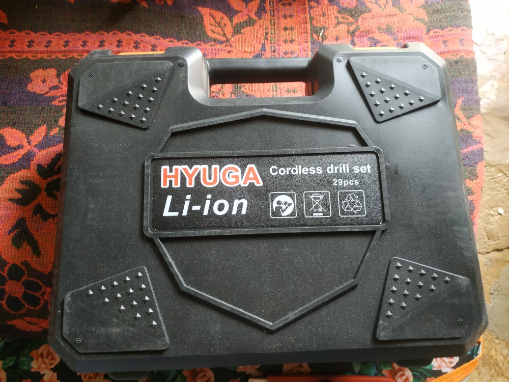 Bor Baterai Cordless Hyuga 13volt Tembok Besi Kayu Japan Tahan Panas Promo