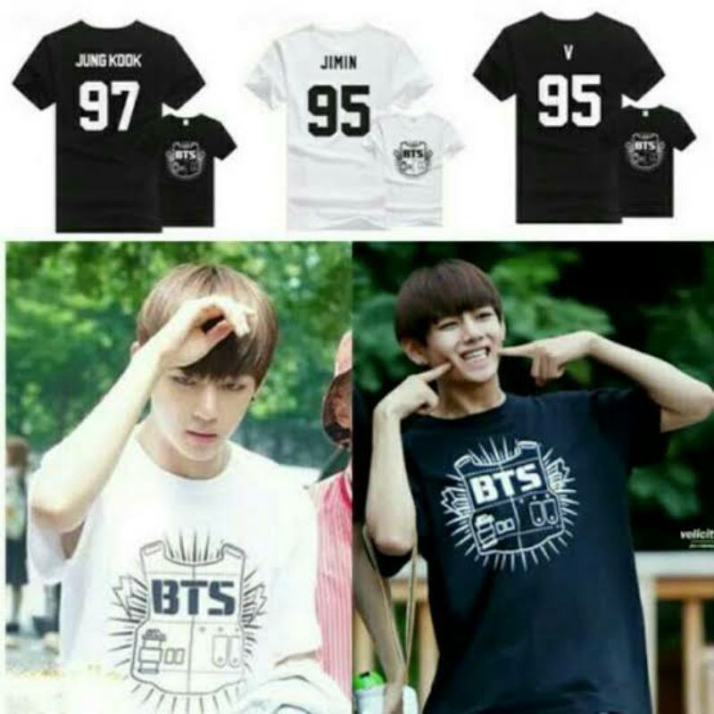 kaos Kpop BTS debut Kim taehyung