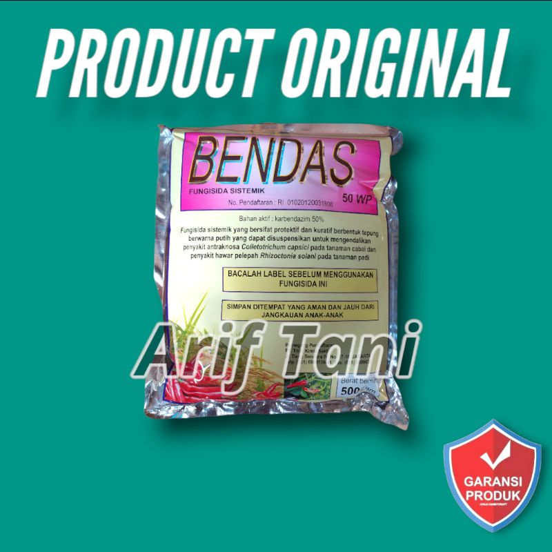 FUNGISIDA SISTEMIK BENDAS 50 WP 500 Gram