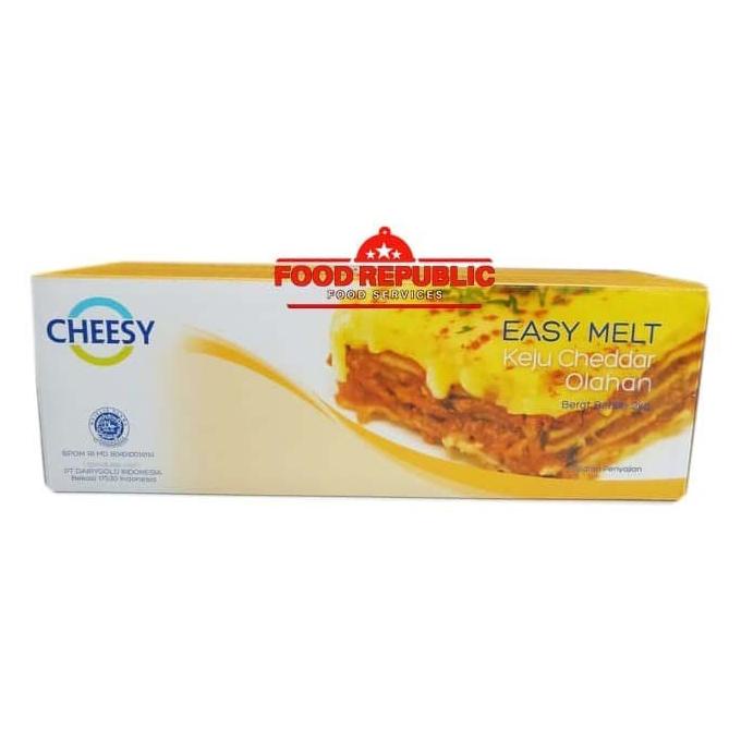 

BAYAR COD Keju Easy Melt / Keju Quick Melt / Keju Cheddar Cepat Meleleh 2 Kg