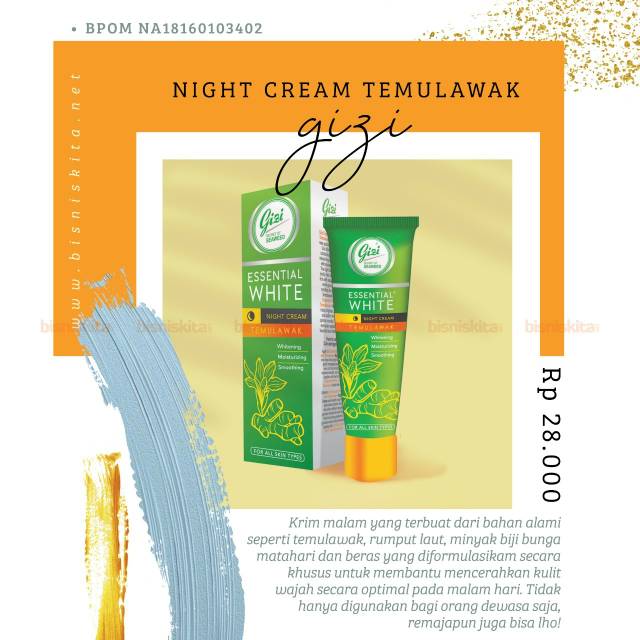 GIZI SUPER CREAM TEMULAWAK