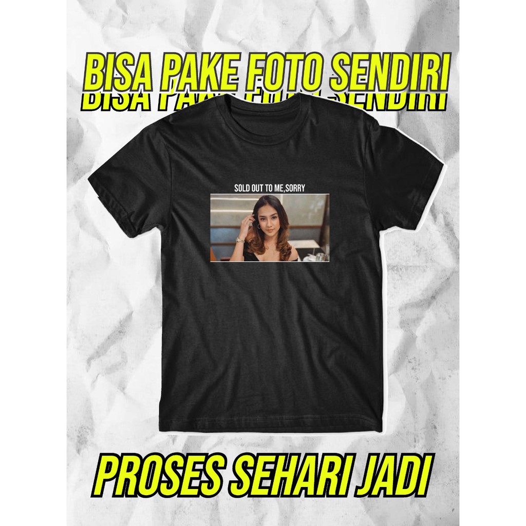 ATASAN Kaos Custom Foto Gambar , kaos sablon satuan , Kualitas Distro Unisex