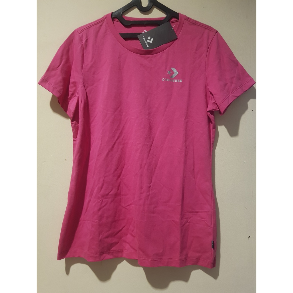 kaos atasan wanita murah baju converse original PINK sz L BARU kasual jarang ada diskon sis H3V
