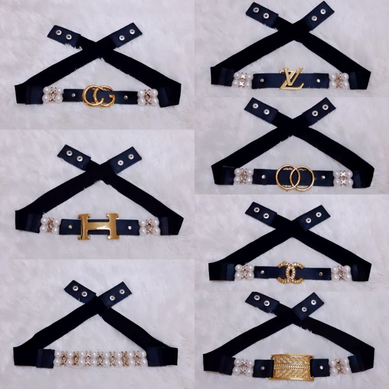 ikat pinggang mutiara karet melar fashion belt korea