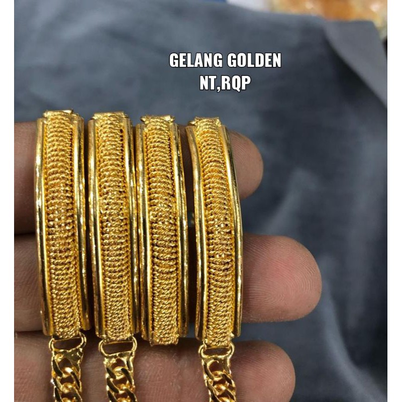 gelang lapis emas kualitas golden,,awet dan tahan lama