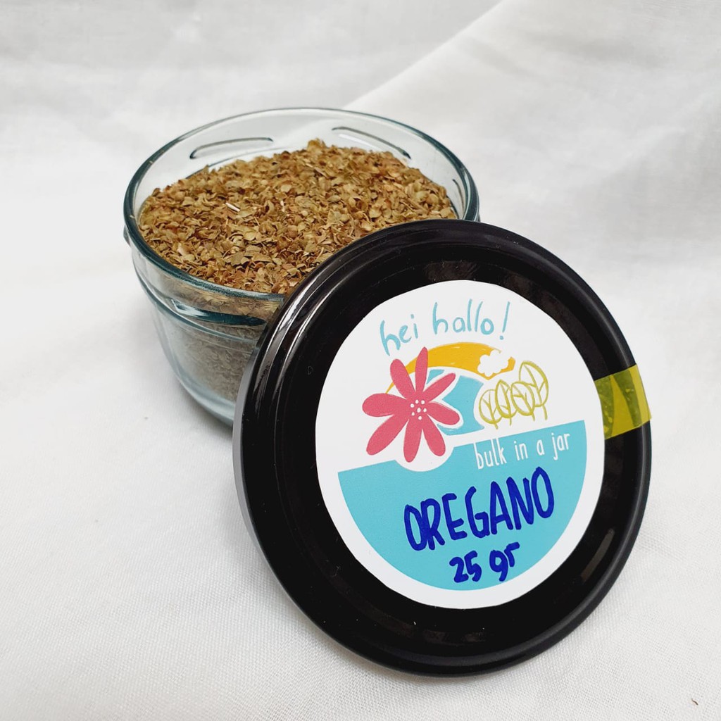

Oregano 25 gram [HeiHallo Bulk in a Jar]