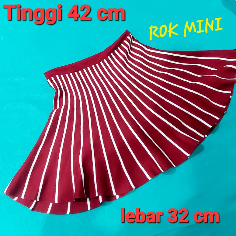 Rok mini model payung