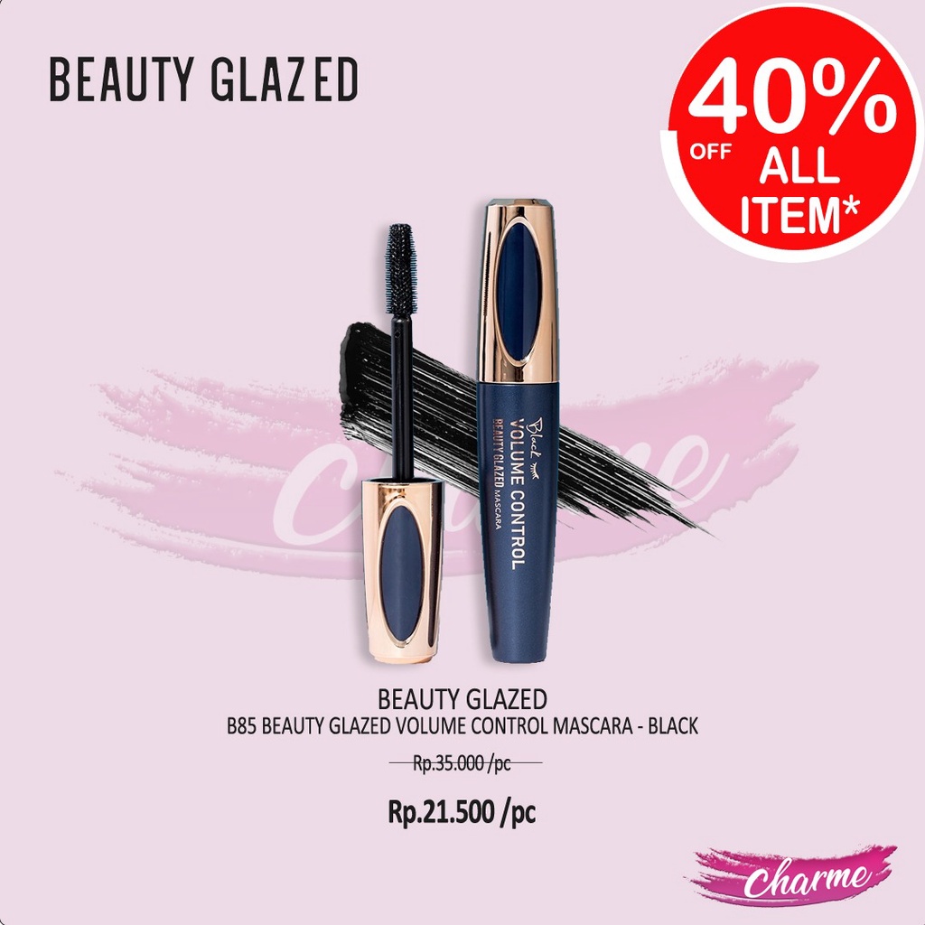 (READY &amp; ORI) Beauty Glazed Volume Control Mascara B85 Beauty Glazed Maskara Volume Control Mascara Waterproof Beauty Glazed Mascara Beauty Glazed Maskara Beauty Glazed