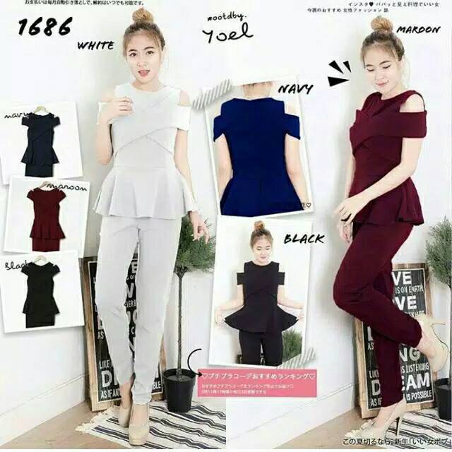 JUMPSUIT BAHU SILANG CROSS PREMIUM