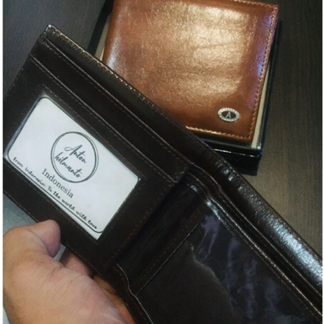 dompet pria model lipat biasa logo bahan sintetis lokal crom #dompet #dompetlipat #dompetpria #dompetcowok #dompetlokal