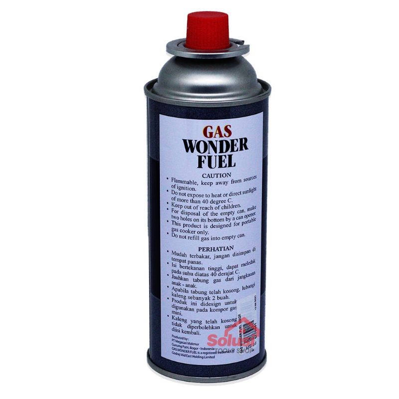 Gas Wonder fuel 220Gr / Gas Fortable